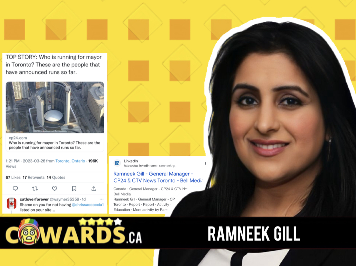 Ranneek Gill Cowards of Canada